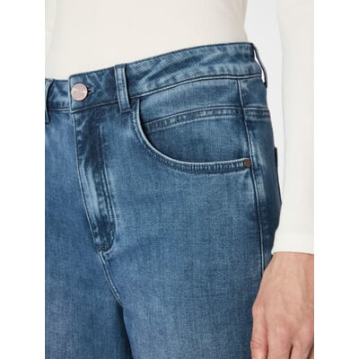 Damen-Marlenejeans, Blau