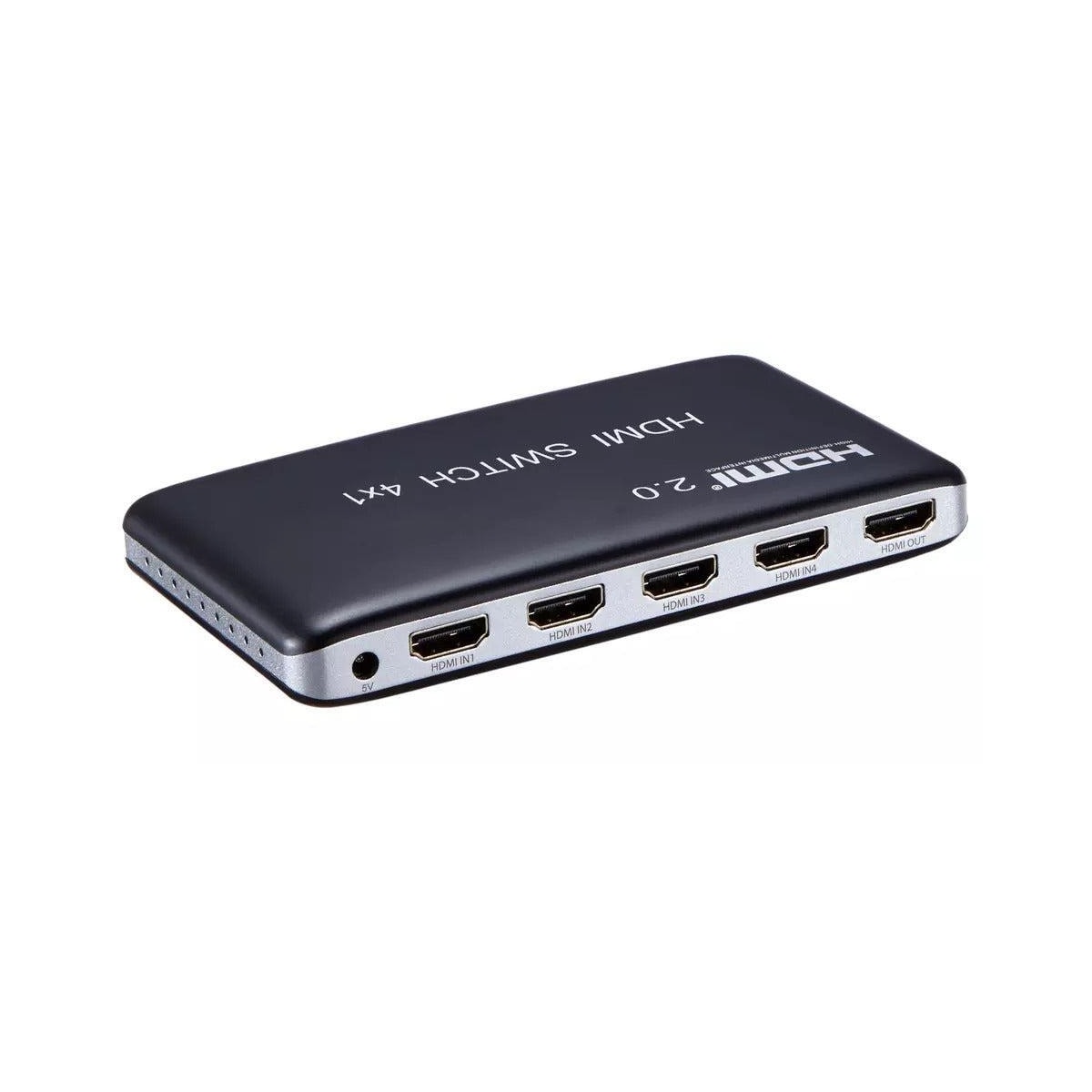 NÖRDIC HDMI 2.0-svitsj 4 til 1 4K 60Hz 3D UHD HDCP 2.2