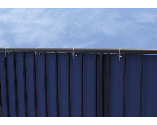 SOLUNA balkonbekleding H:75 cm stof design S2828 (per meter verkocht)