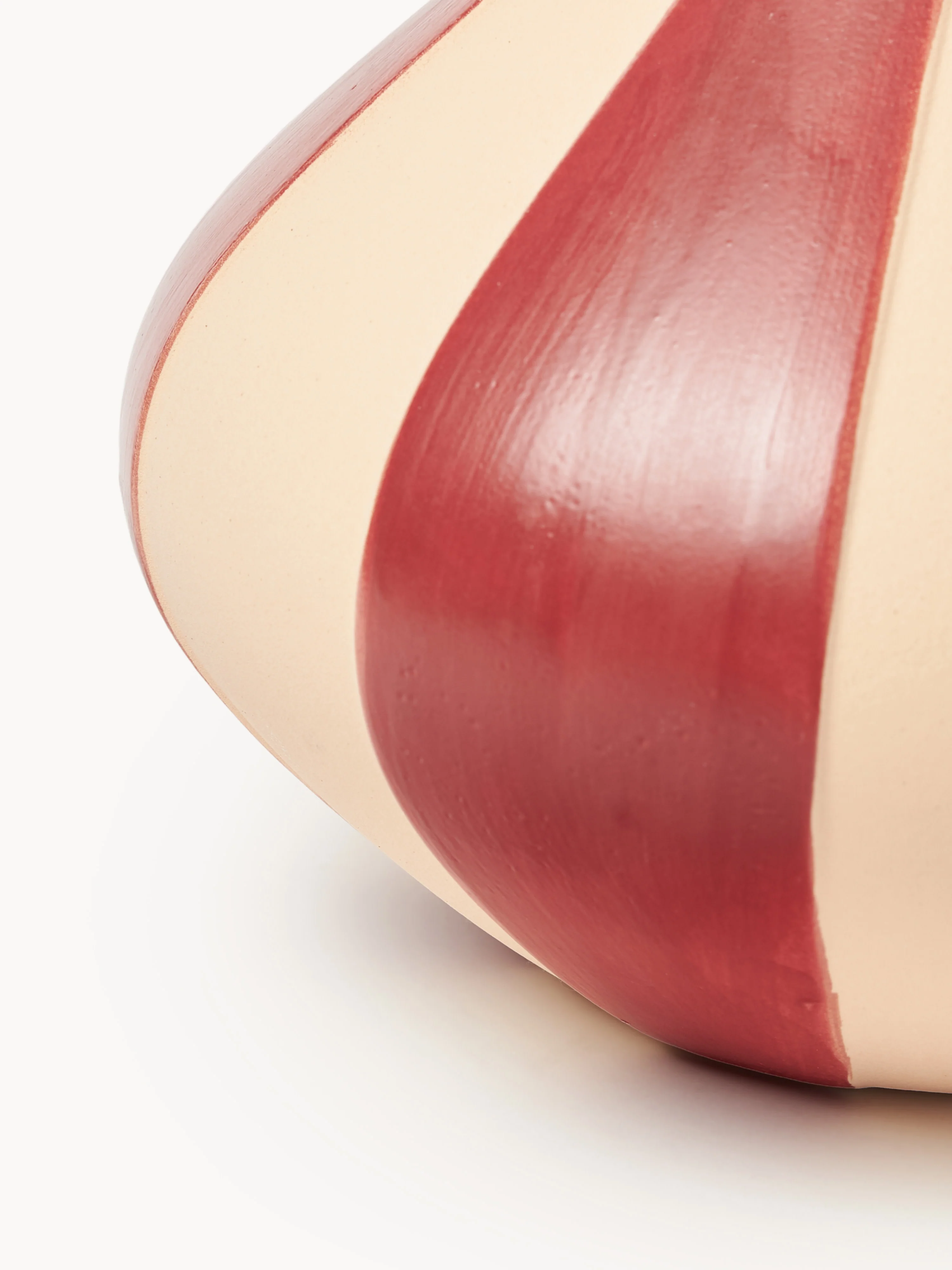 Handbeschilderde vaas Charly, H 27 cm