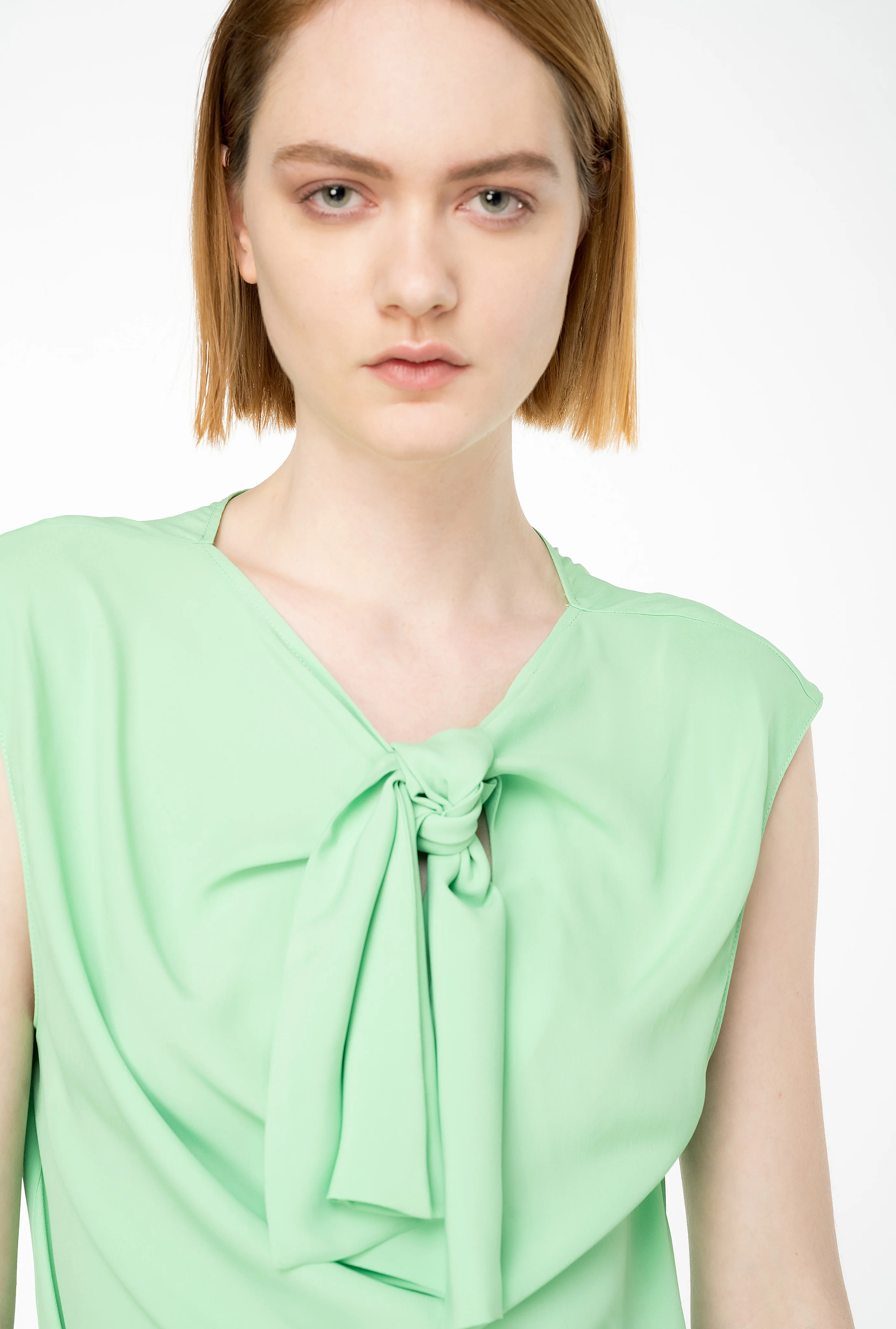 Top avec nœud | Vert