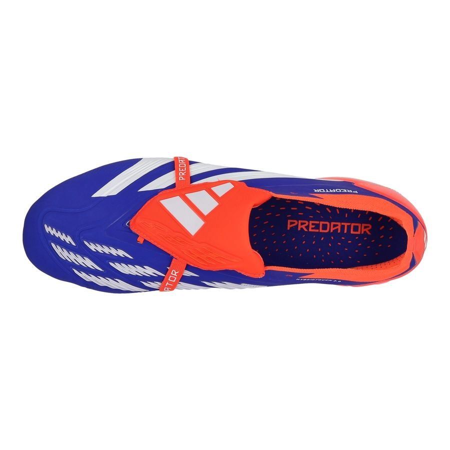 adidas Predator Elite Fold-over Tongue FG Advancement - Bleu/Blanc/Rouge