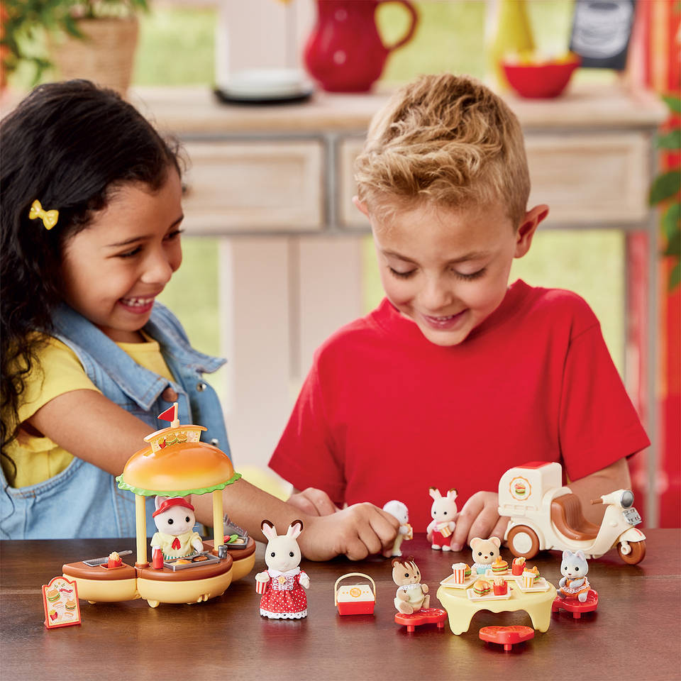 Sylvanian Families Hamburgerstand