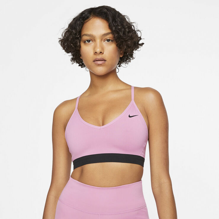 Nike Indy Light Support Sports Bh Pink
