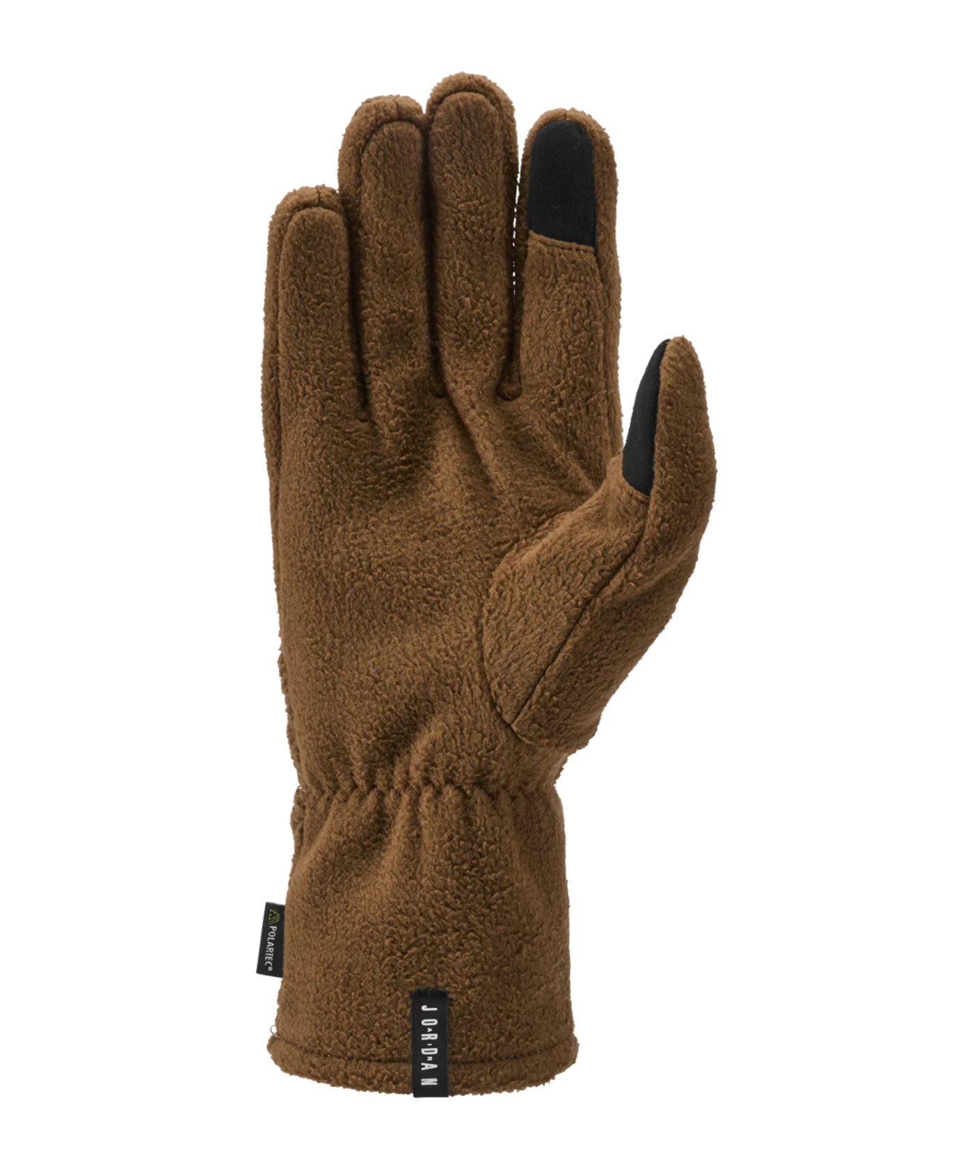 Jordan LG Fleece Handschuhe Braun Weiss F217