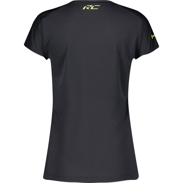 T-shirt running SCOTT SHIRT W'S RC RUN TEAM S/SL BLACK/YELLOW