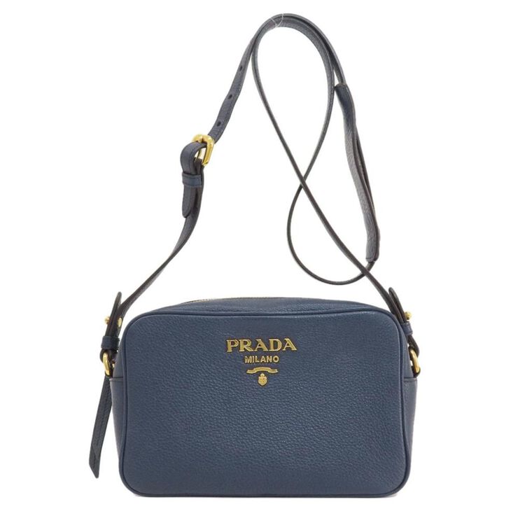 Prada Vintage Prada Crossbody Bag Navy