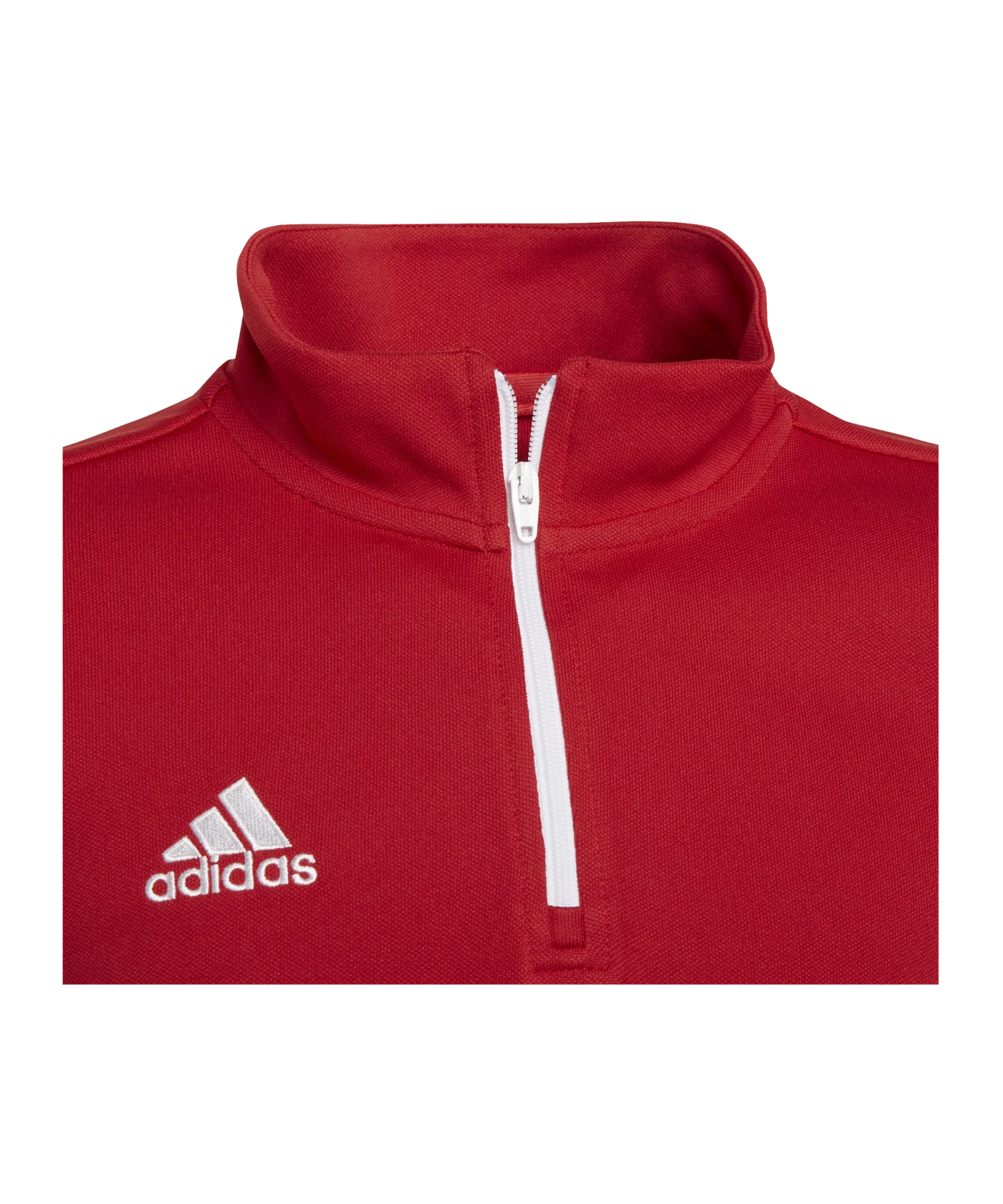 adidas Entrada 22 HalfZip Sweatshirt Kids Rot