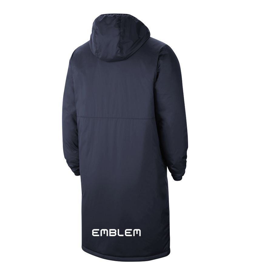 Nike Veste Imperméable Park 20 Long - Bleu Foncé/Blanc