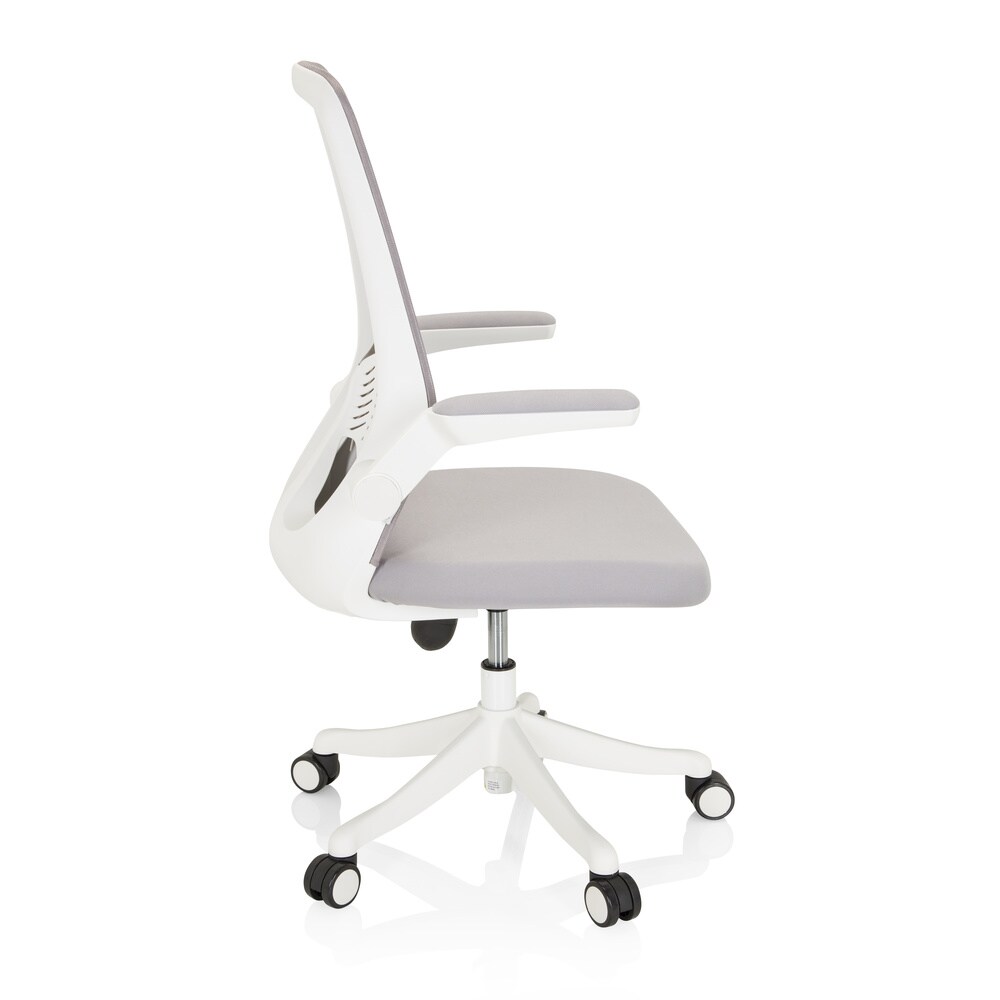Home Office Bürostuhl MIKO W Stoff/Netzstoff mit Armlehnen hjh OFFICE