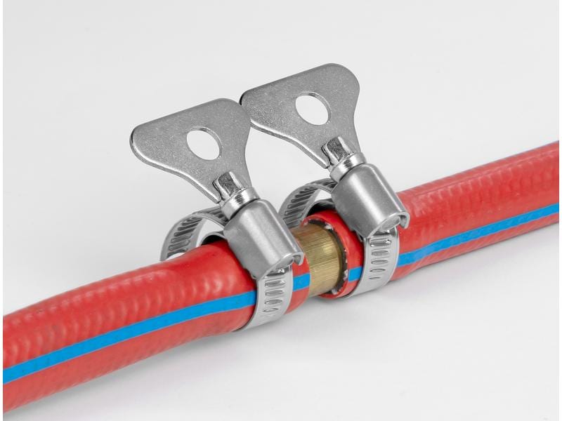Delock Schlauchschellen-Set 10-16 mm 10 Stück Schlauchschelle mit Flügelmutter 10 - 16 mm 10 Stück Metall
