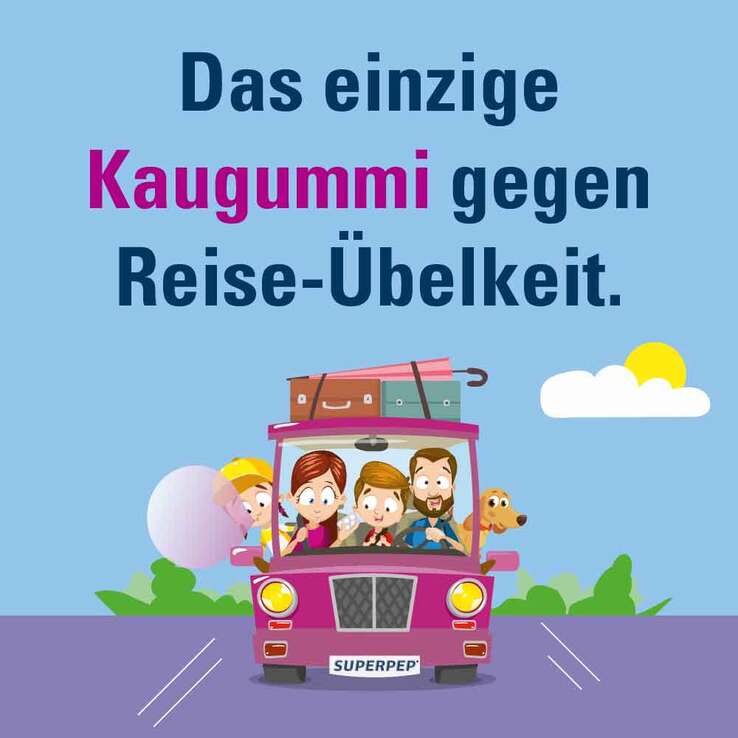 SUPERPEP® Reise Kaugummi-Dragées, 20 St