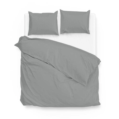 Dekbedovertrek Satinado -Iron Grey