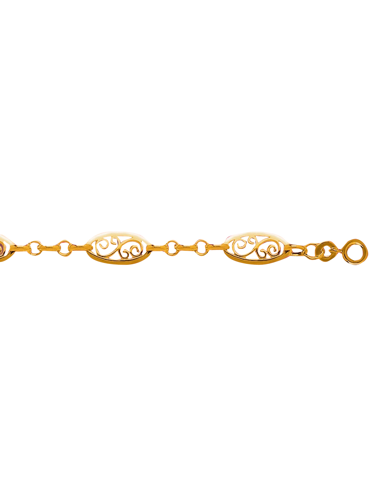 Bracelet maille filigranée