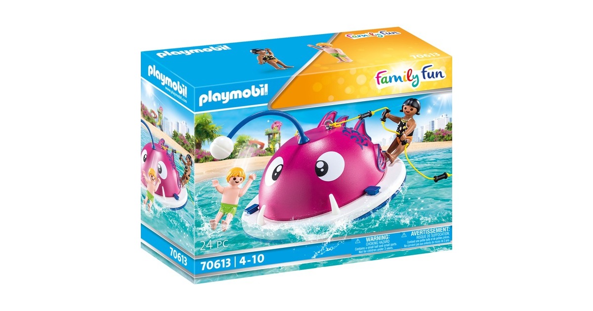PLAYMOBILFamily Fun - Beklimmen zwemeiland Constructiespeelgoed  (70613)