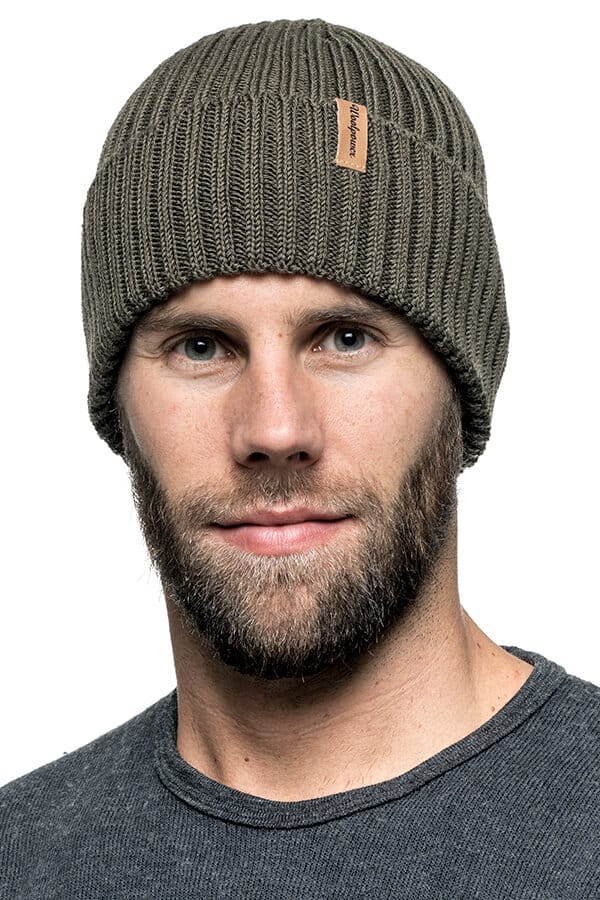 Woolpower Beanie Rib Pine Green