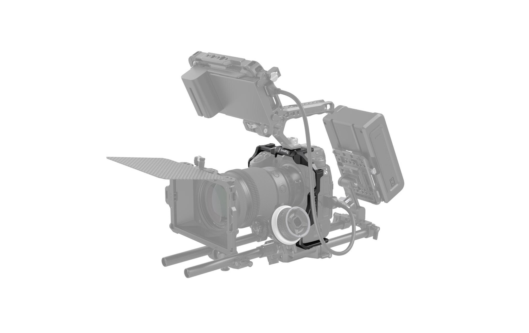 Cage Nikon Z9<br>Cage mit diversen Anschlüssen für zusätzliches Zubehör