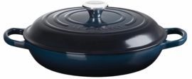 Braadpan Le Creuset Campagnard Nuit 30 cm