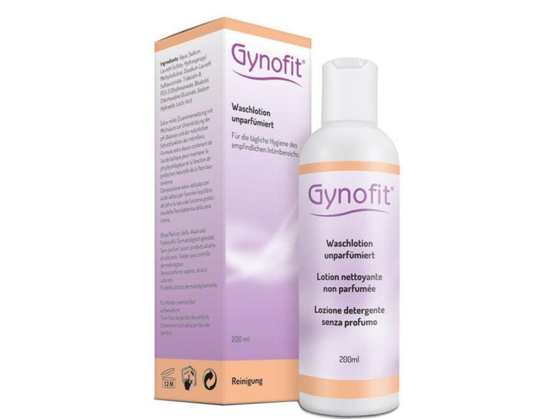 Gynofit Waschlotion unparfümiert 200 ml Milde Waschlotion