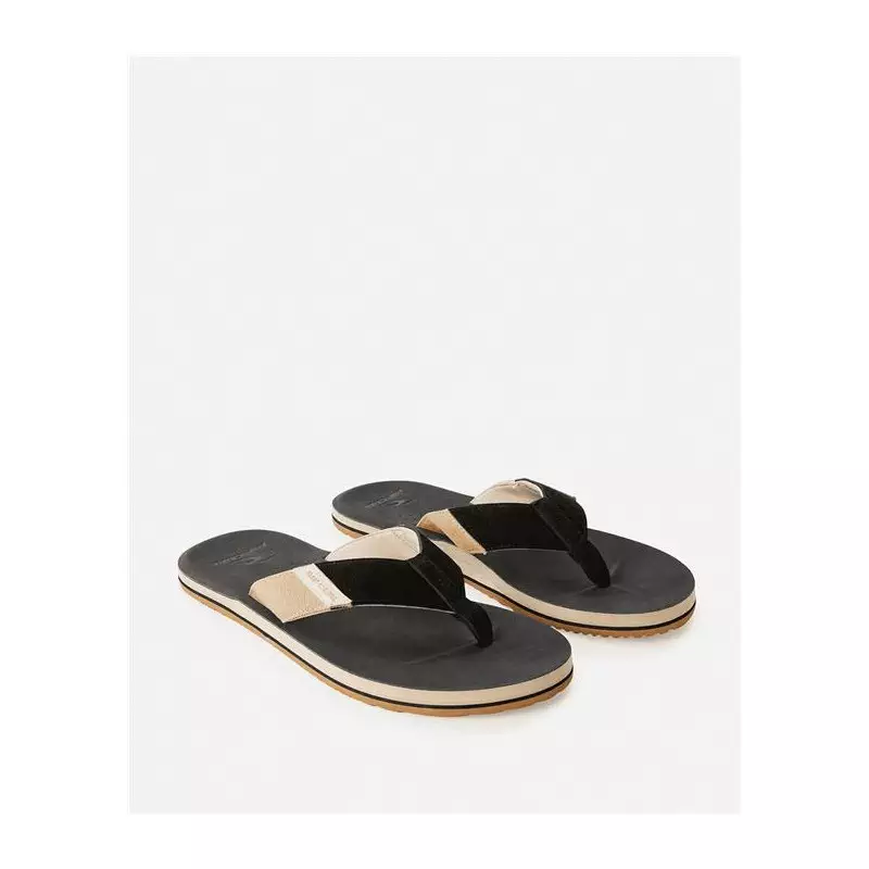 Tongs RIPCURL Oxford Open Toe Black/Tan