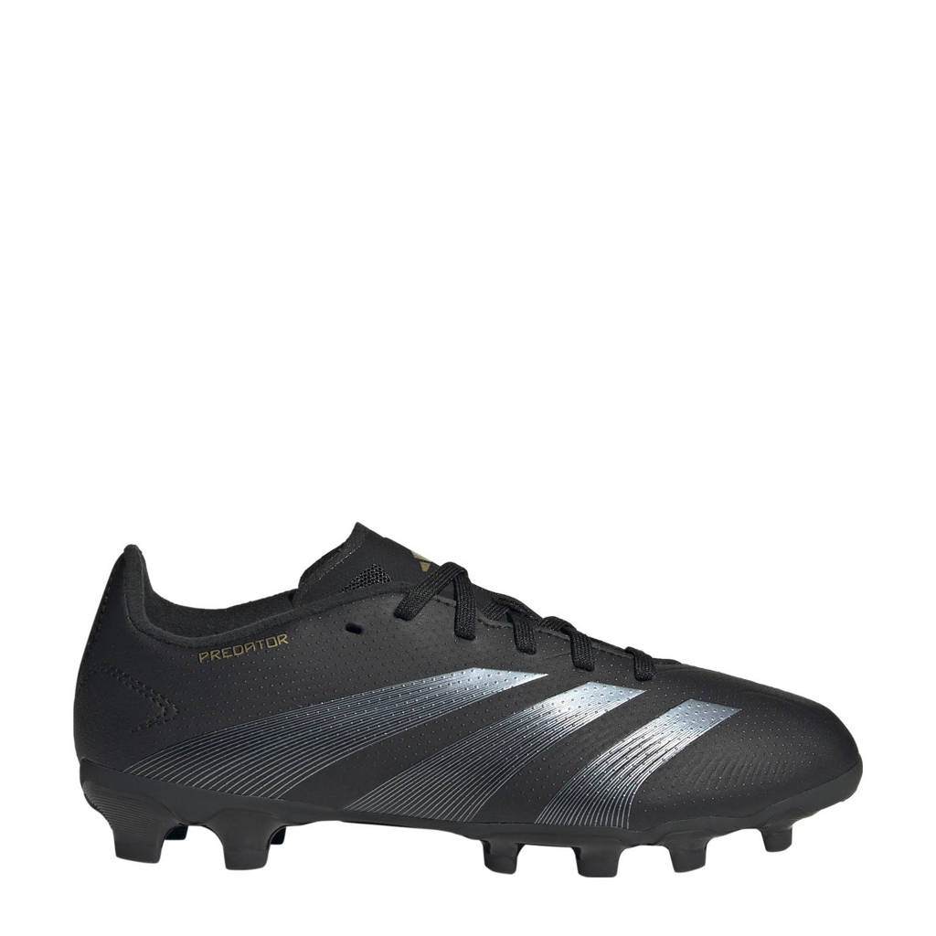 adidas Predator League MGjunior voetbalschoen zwart/antraciet