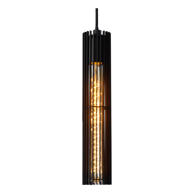 Lucide Lionel 5 cluster hanglamp lineair zwart