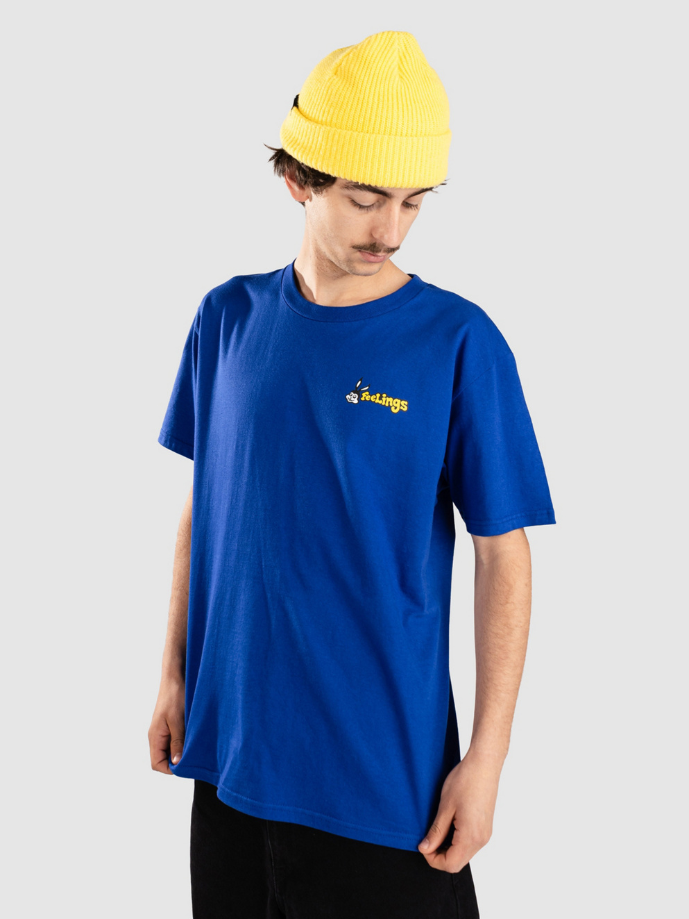 And Feelings Rabbit T-Shirt electric blue