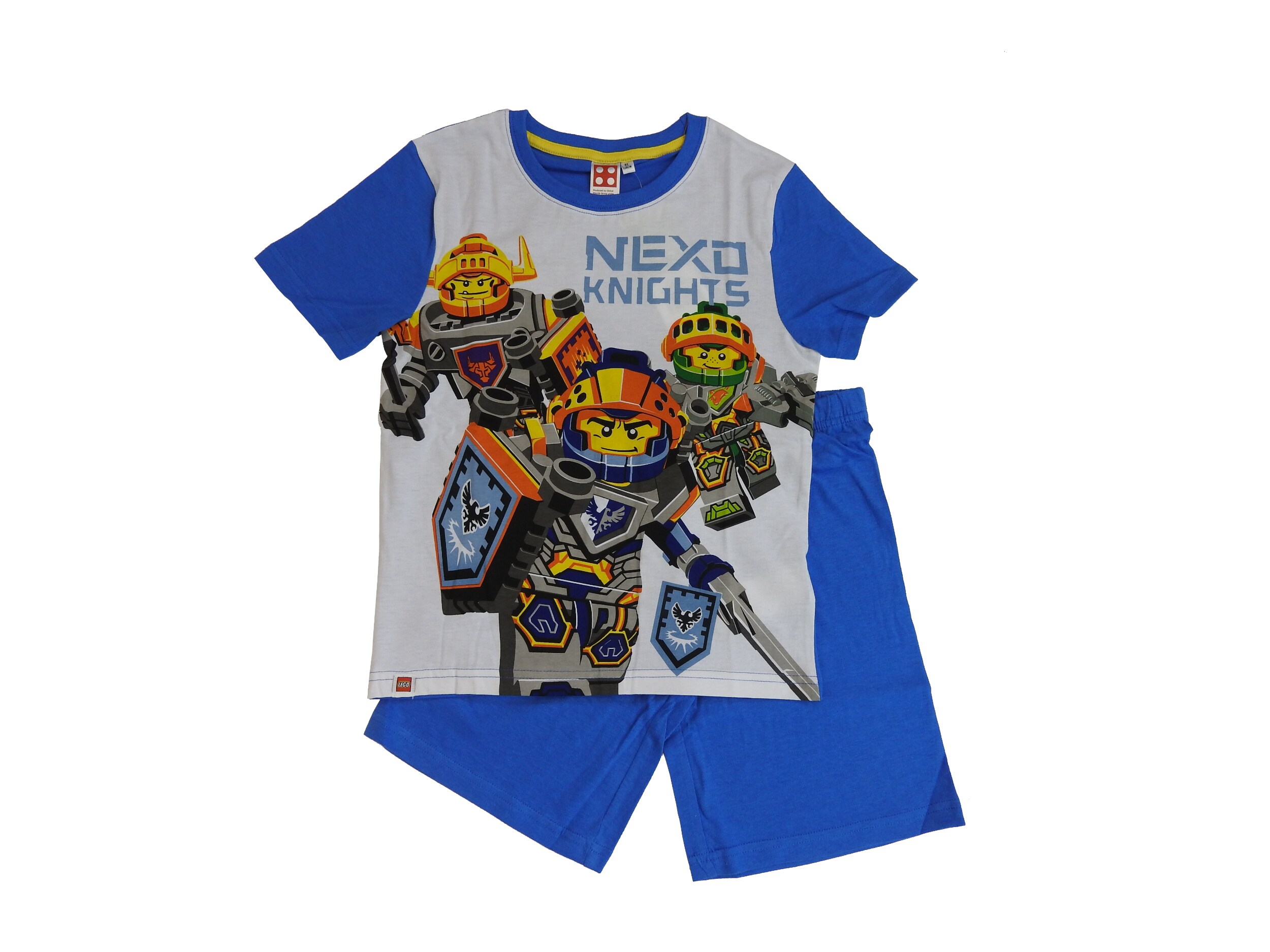 LEGO NEXO Knights Schlafanzug kurz weiss