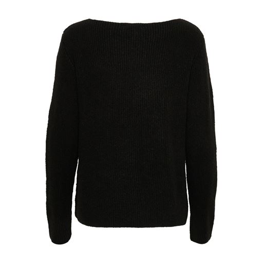 My Essential Wardrobe LunaMW Striktrøje, Black, S
