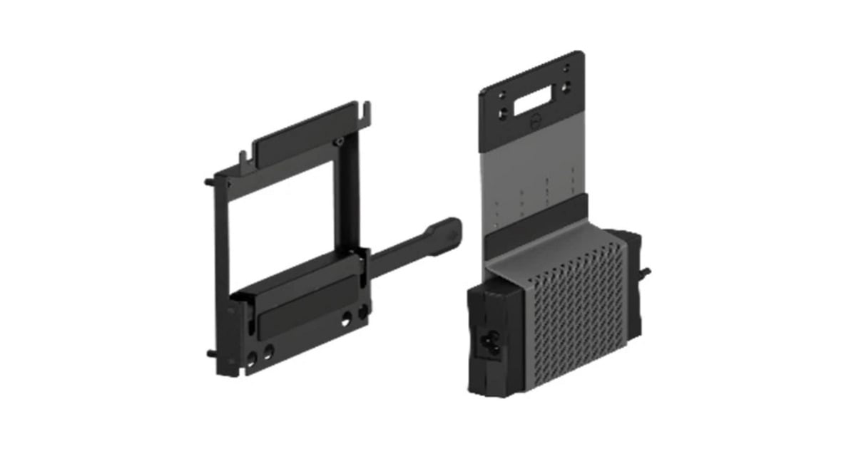 DellOptiPlex Micro en Thin Client VESA adapterbeugel  (Zwart)