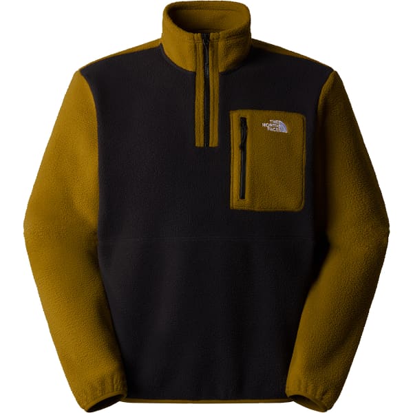 Sweat polaire THE NORTH FACE YUMIORI 1/4 ZIP TNF BLACK/MOSS GREEN/TNF BLACK