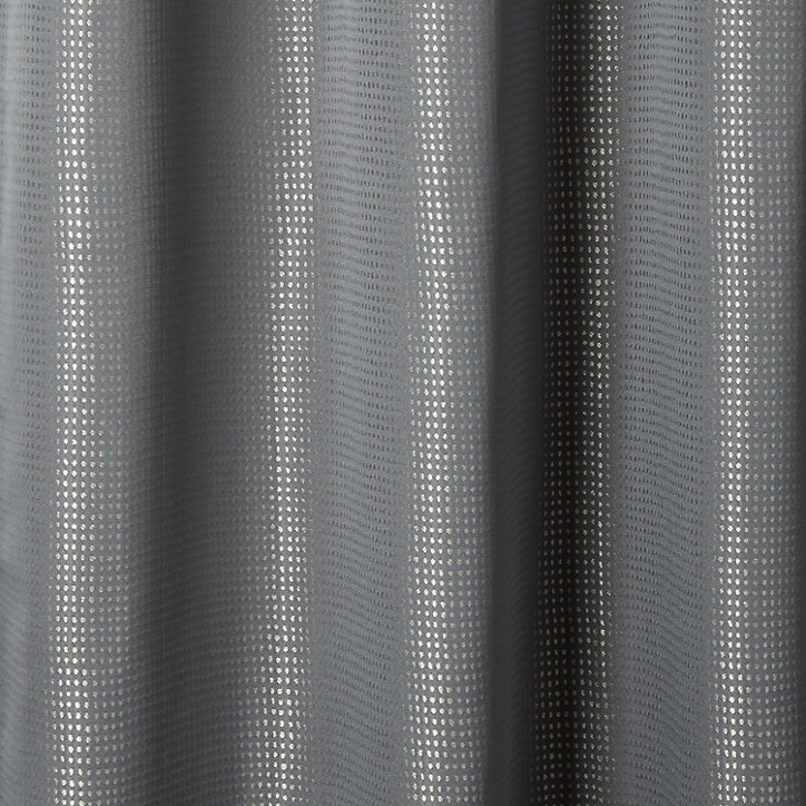 Rideau GoodHome Thanja gris l.140 x H.260 cm