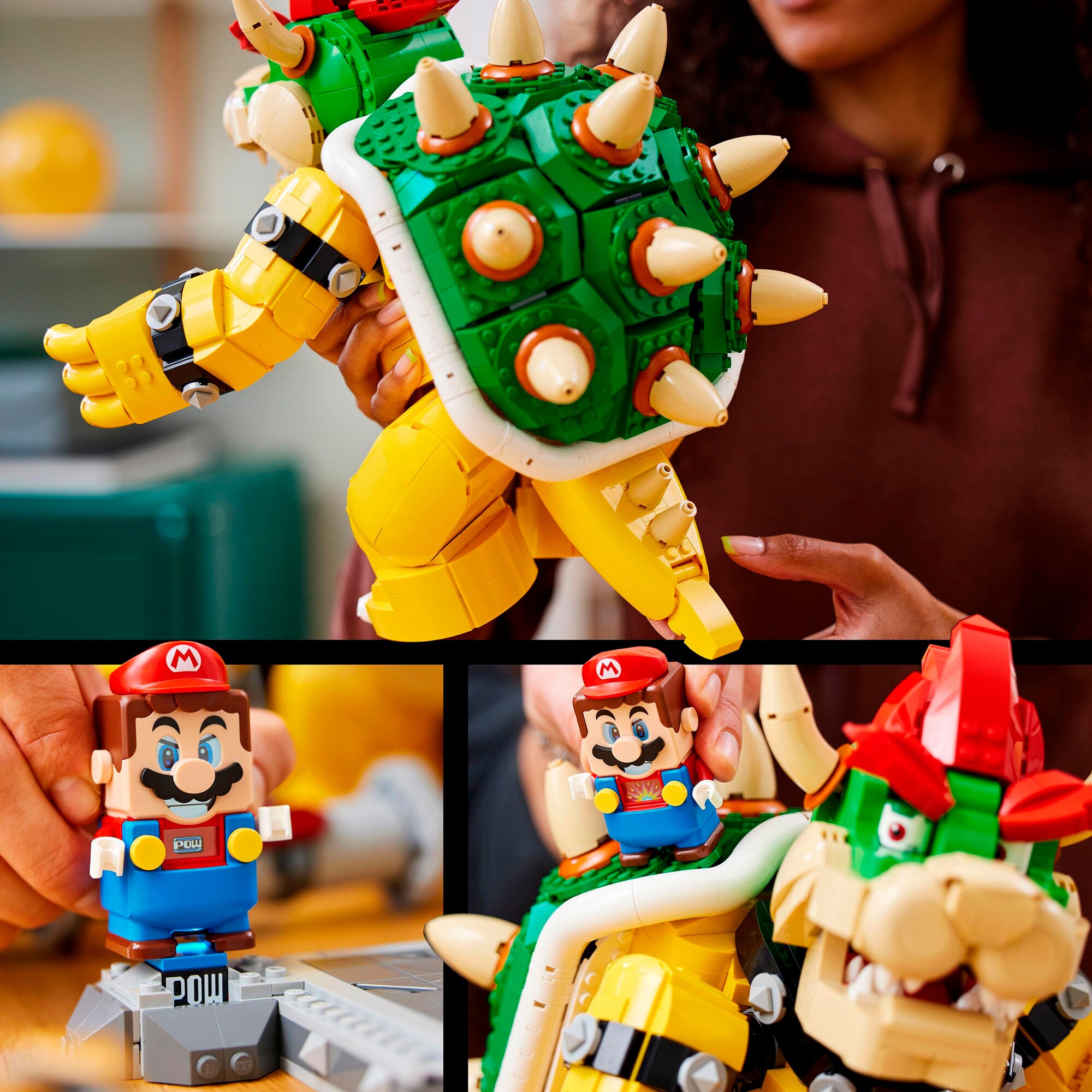 LEGO Konstruktionsspielzeug Super Mario - Der mächtige Bowser