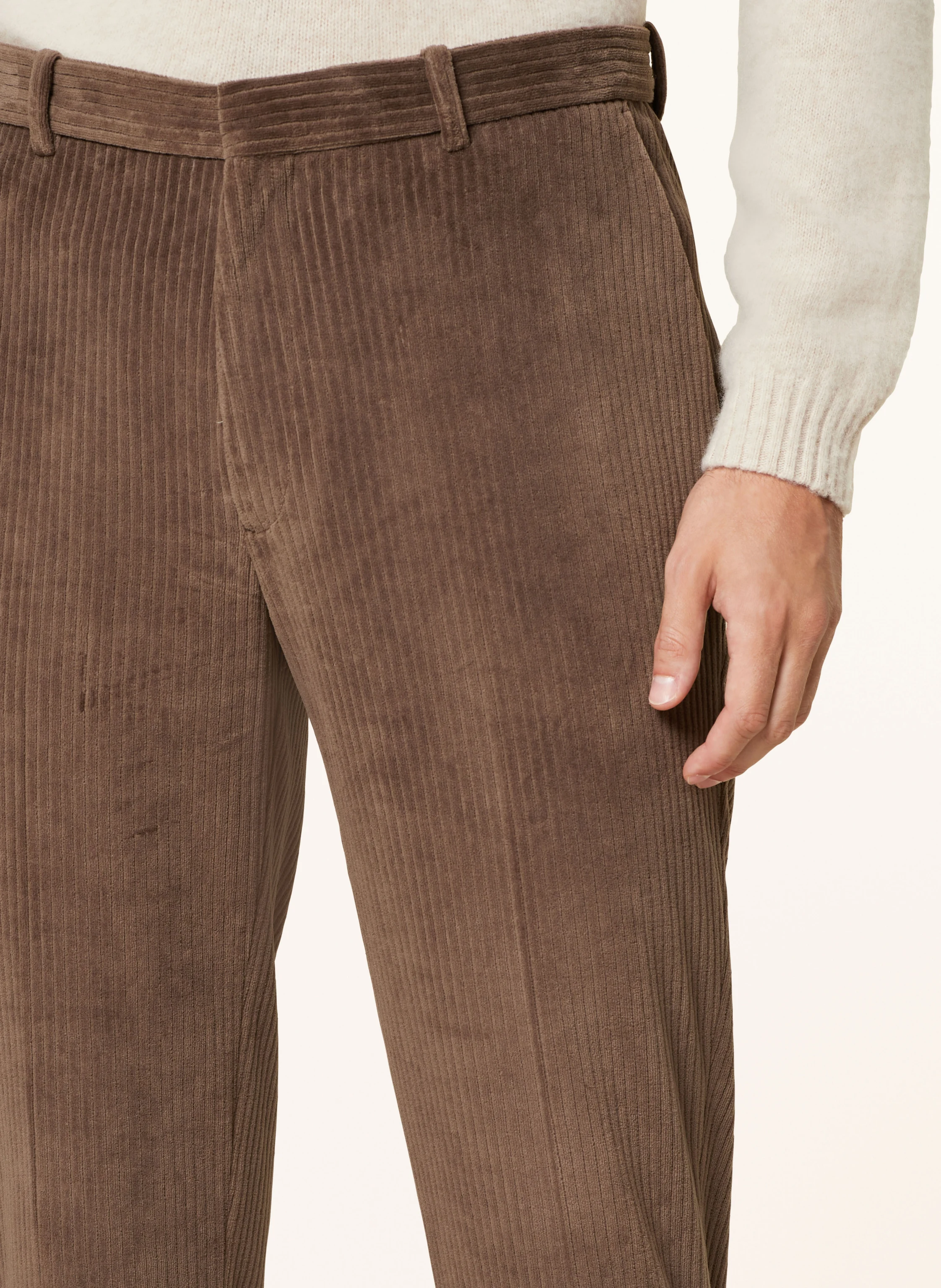 CIRCOLO 1901 Anzughose aus Cord Slim Fit