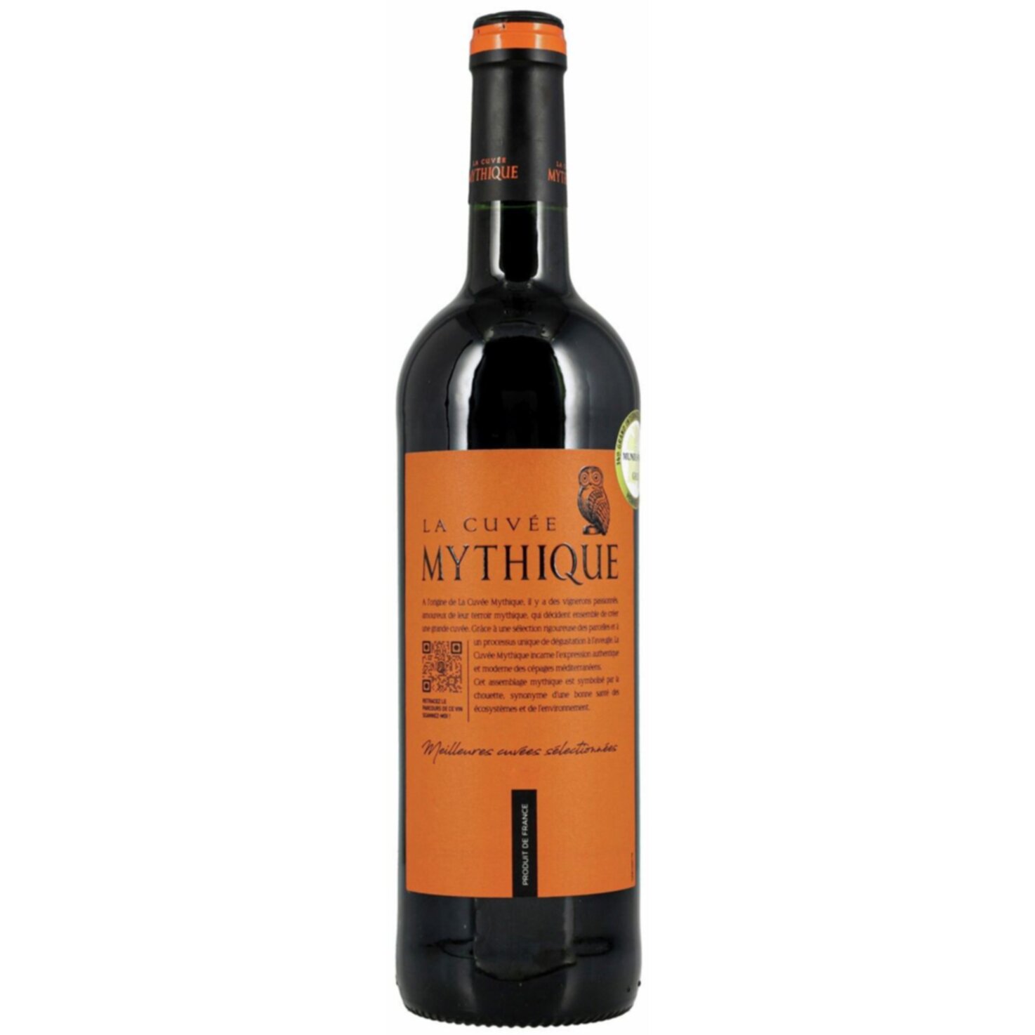 Vin de Pays d'Oc IGP La Cuvée Mythique -75cl