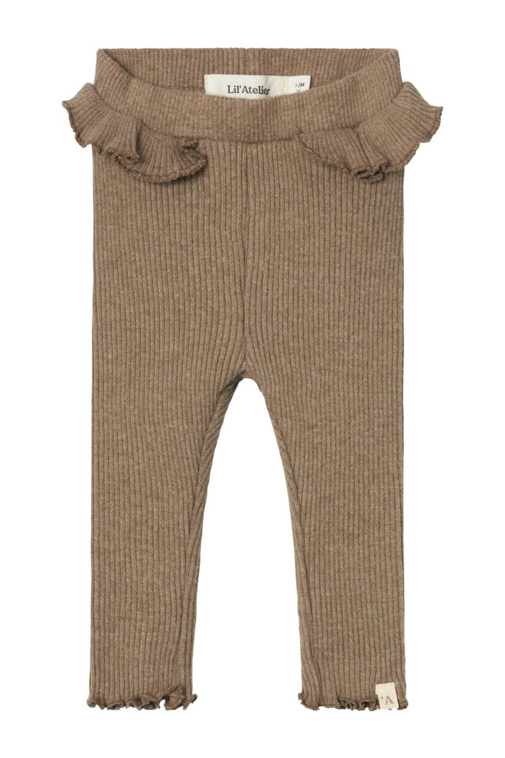 LIL' ATELIER slim legging bruin