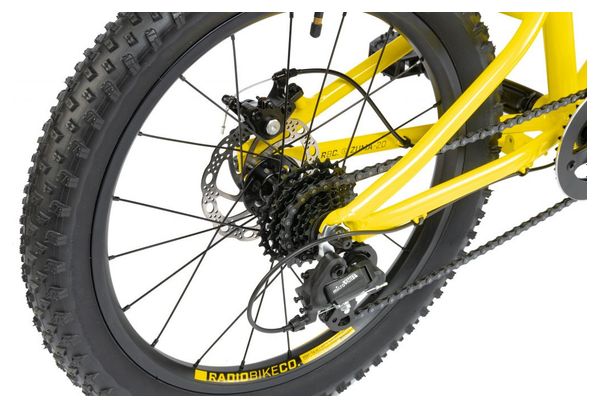 VTT Enfant Radio Bikes Zuma 20'' MicroSHIFT 7V Jaune 6 - 10 ans