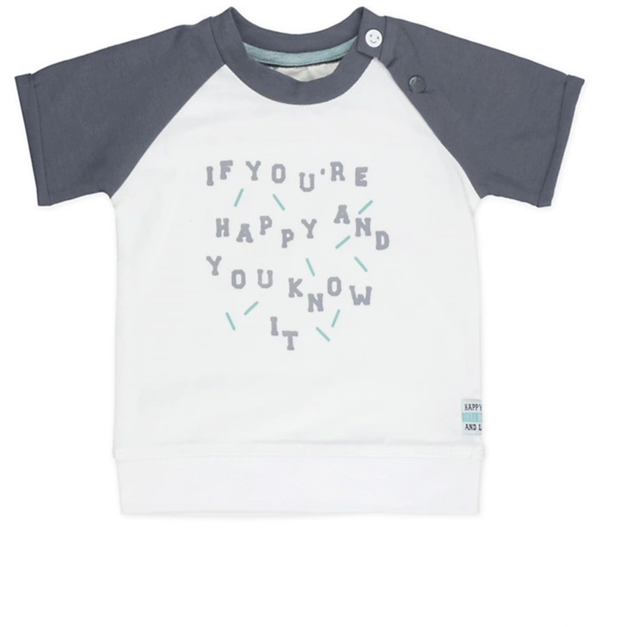 Feetje T-Shirt you're so happy smile weiß