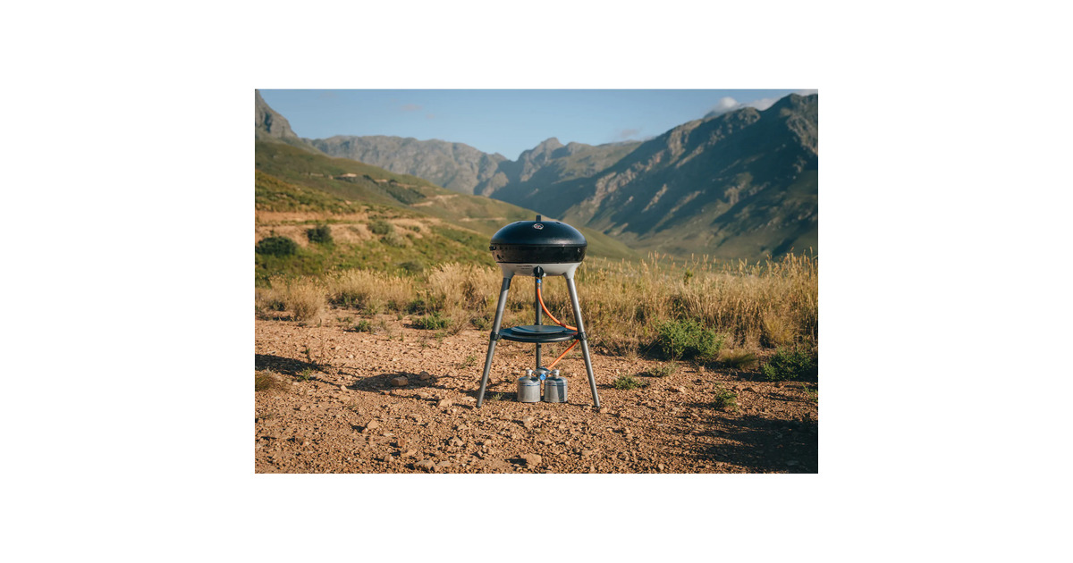 CadacCarri Chef 50 gasbarbecue / Plancha  (Zwart, ø 50cm)