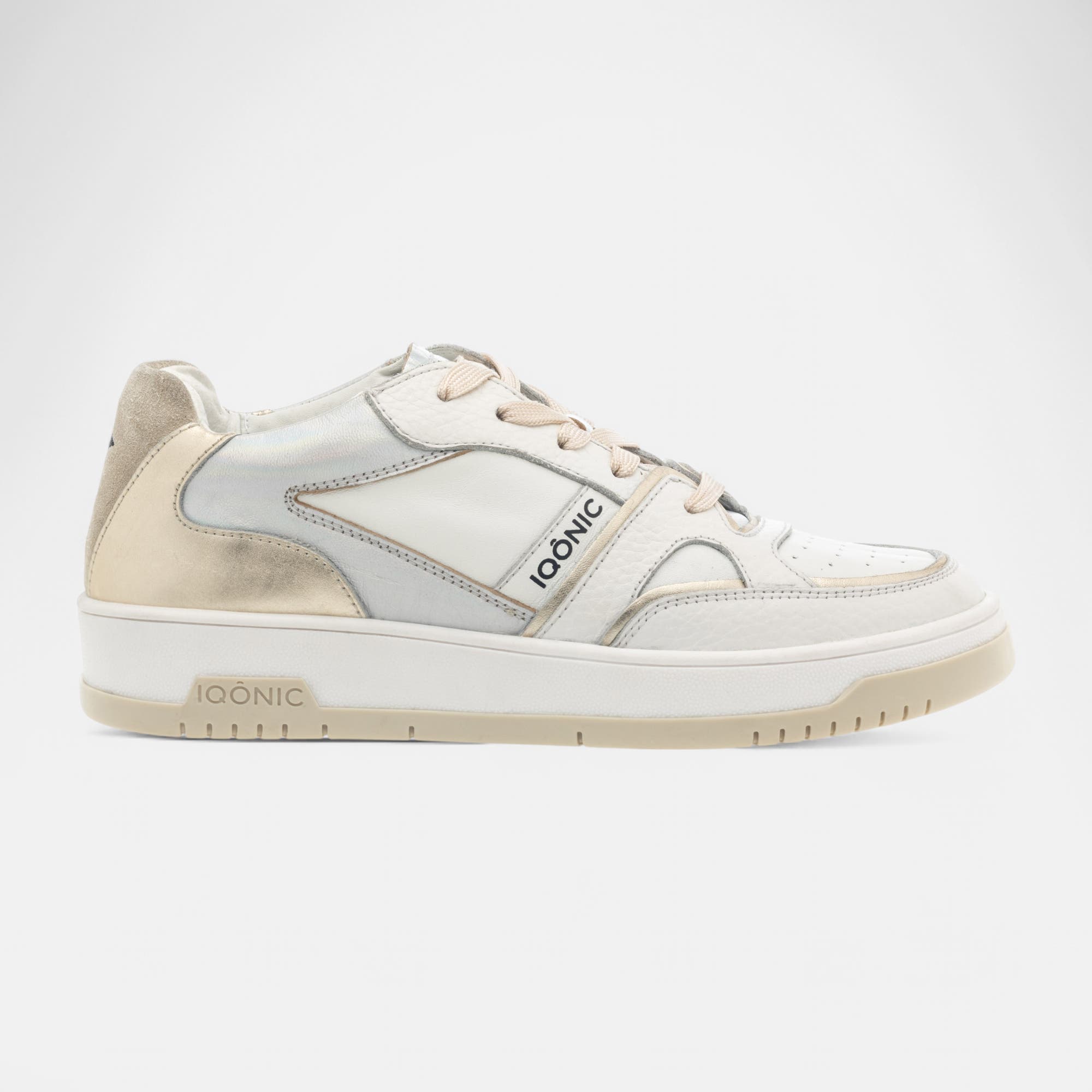Baskets basses Femme en cuir blanc