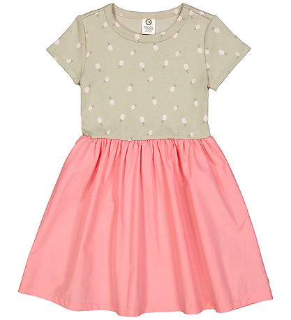 Müsli Kleid - Rib - Pineapple Swing - Soft Green/Poesie Green/Ma