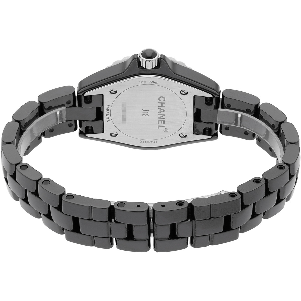 Montre d'occasion Chanel modéle J12 ceramique noir