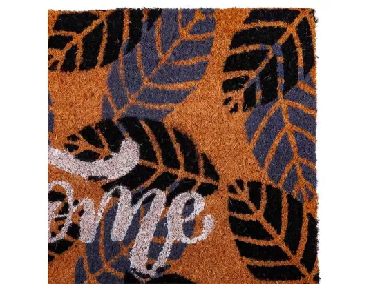 Paillasson en coco avec motif imprimé 45x75h