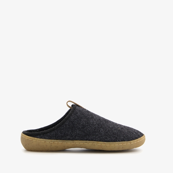 Hush Puppies wollen dames pantoffels grijs