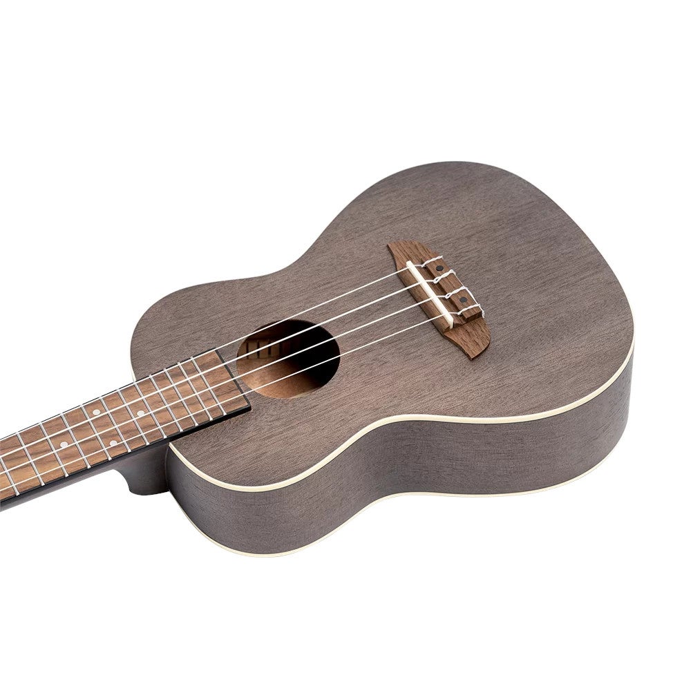 Ortega RUCOAL-L Earth Series Concert Size Ukulele Coal Black linkshandige concert ukelele
