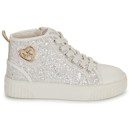 MICHAEL Michael Kors - SKATE SPLIT 3 GLITTER - Blanc / Glitter