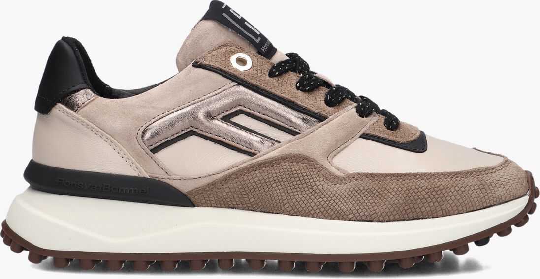 taupe floris van bommel lage sneakers sfw-10128 noppi