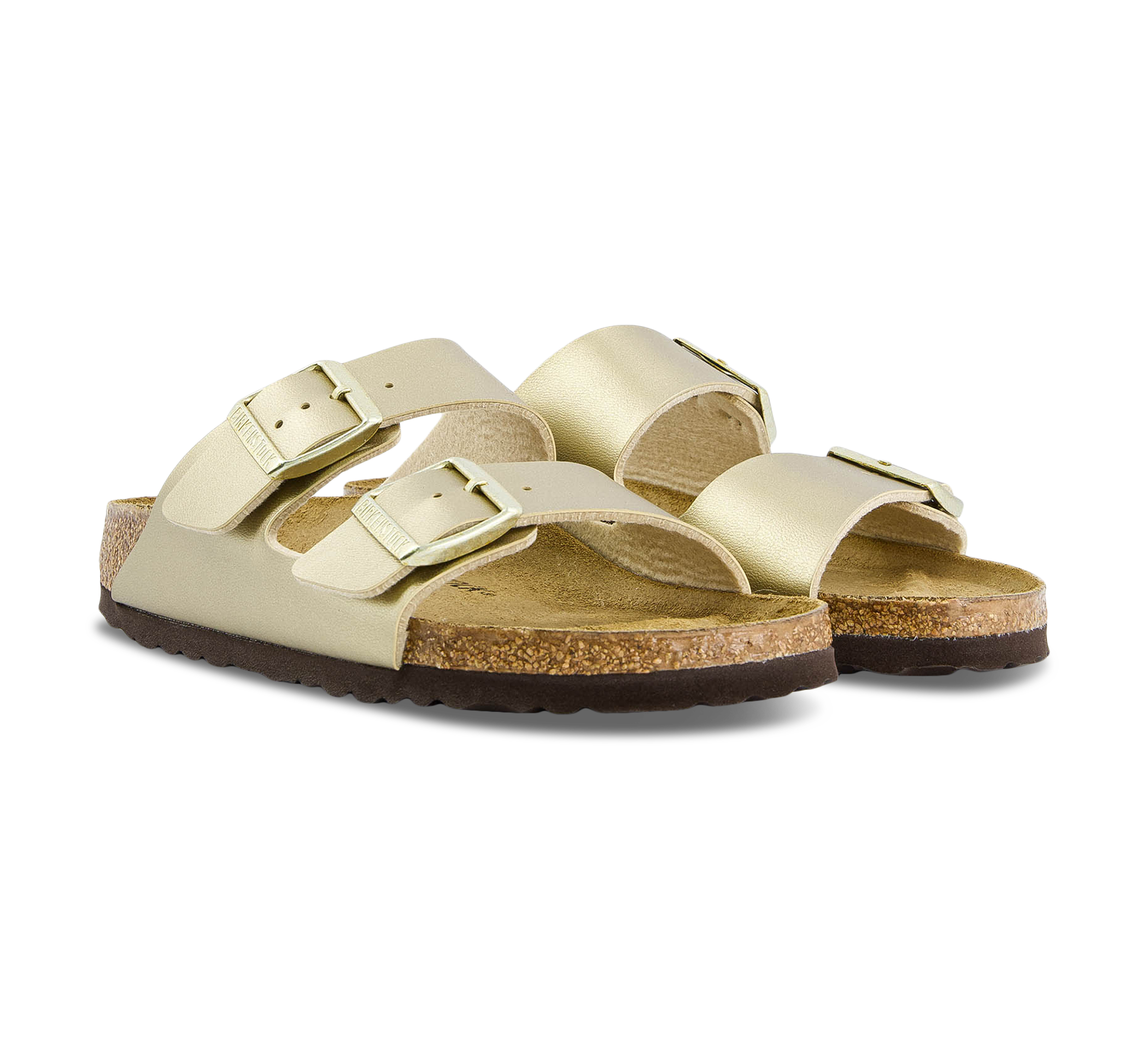 Birkenstock Arizona - Offene Hausschuhe gold