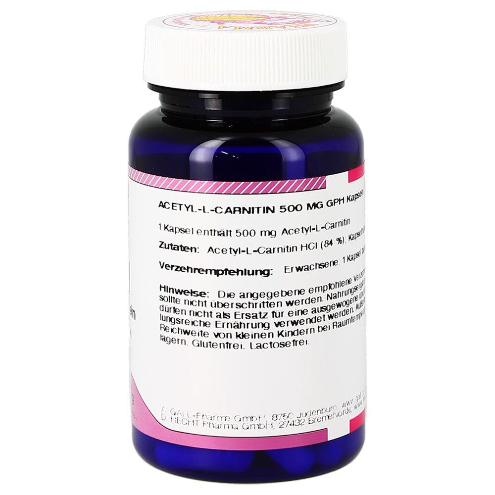 GALL PHARMA Acetyl-L-Carnitin 500 mg GPH Kapseln
