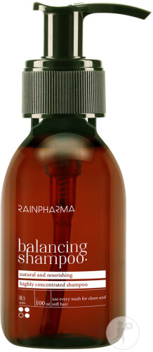 RainPharma Balancing Shampoo Pour Cheveux Secs Et Pellicules Flacon Pompe 100ml